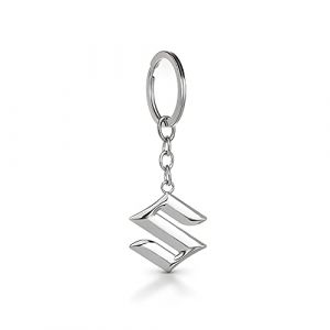 Hirondelle Bleue Lot de 2x Porte Cl&eacute; en m&eacute;tal g&eacute;n&eacute;rique compatible avec Suzuki (Swift Alto Jimny Vitara GSX Moto) Exp&eacute;di&eacute; depuis France (Hirondelle.bleue.discount, neuf)