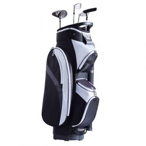 VEVOR Sac de Chariot de Golf avec s&eacute;parateur sur Le Dessus &agrave; 14 Compartiments, Plusieurs Poches de 91,4 cm, Sacs de Golf durables avec poign&eacute;es, Housse Anti-poussi&egrave;re et Sangles Amovibles pour Homme (VEVOR Direct Store FR, neuf)
