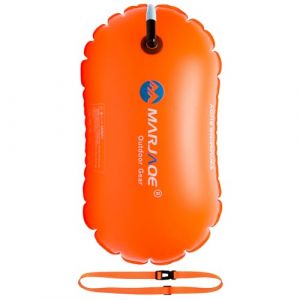 FUNNY HOUSE Swim Buoy 20L Nager Bouée pour Les Nageurs en Eau Libre Et Les Amateurs De La Natation Triathlète Flotteur De Remorquage Bouée De Natation Air Sac Étanche (FUNNY HOUSE, neuf)