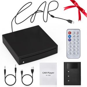 Lecteur CD pour Voiture avec Interface USB 2.0, Lecteur CD/DVD Voiture Externe Portable Universel, Ordinateur, Lecteur Externe TV, Compatible avec La Radio De Voiture Android (Wang leng w, neuf)