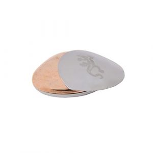 Salamandre de coeur magn&eacute;tique cuivre inox puissance Energetix 4you 1114 MAGNETIX 177Cu poli coeur de douleur magn&eacute;tique non allerg&egrave;ne TCM corps (Prime Magnetic Jewelry, neuf)