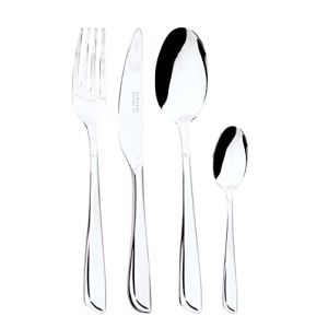 Lebrun Couverts - Ménagère CANCUN et Service 24 Pièces - Set de Couverts de Table - 6 personnes - Acier Inoxydable - Vaisselle - Ensemble Couvert de Table (Lebrun, neuf)