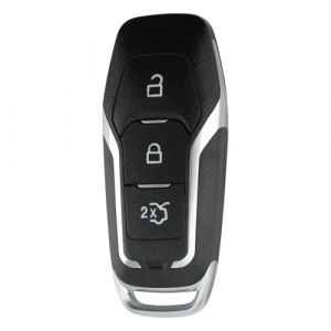Porte - cl&eacute;s de Voiture avec 3 Boutons, pour Ford Edge Mondeo S-Max Galaxy Mustang, Compatible avec T&eacute;l&eacute;commandes Originales, Durable, Prot&eacute;ger Les cl&eacute;s de Voiture de l'environnement ext&eacute;rieur (fanxiao3, neuf)