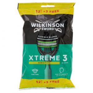 Disposable razor Wilkinson Xtreme3 Sensitiv e Comfort 12 pièces (MEDIACASH, neuf)