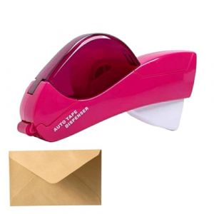 TQEBWUS Distributeur De Ruban D'emballage - Distributeur Automatique De Ruban Adh&eacute;sif Pour Emballer Des Cadeaux, Distributeur Automatique De Ruban Adh&eacute;sif Manuel &Agrave; Une Presse Pour Emballage Cadeau (gariet, neuf)