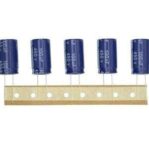 HUABAN 10 pi&egrave;ces 450V 100UF 18x30mm Condensateur &eacute;lectrolytique aluminium &agrave; enfichage Haute Fr&eacute;quence LOWESR 450 Volt 100 UF (SHEN ZHEN ERIC ELECTRONICS TECHNOLOGY LIMITED, neuf)