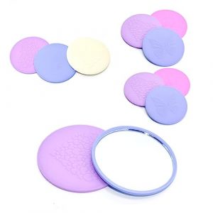 Eabdice 30 Pièces Miroir Portable Rond, Miroir Rond Portable, Miroir Maquillage Rond, Conçu pour Sacs à Main, Sacs de Voyage et Sacs à Main des Filles (Couleurs et Motifs Aléatoires) (Earice, neuf)