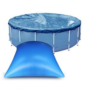 Coussin Piscine Hivernage Carré 4×4ft, Flotteur Hivernage Piscine, Coussin Gonflable Hiver, Ballon Hivernage Piscine Hors Sol, Accessoires Piscine pour Bache Oreiller Piscine Antigel (1 Pièces) (xintuozjiayou, neuf)