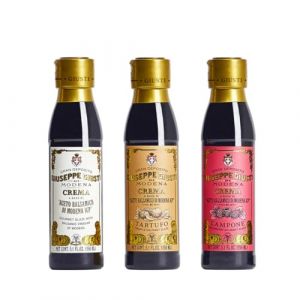 Giusti - Crème à base de Vinaigre Balsamique de Modène IGP - Classique, Framboise, Truffe - 3 x 150 ml (Acetaia Giusti s.r.l., neuf)
