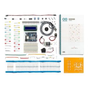 Arduino Kit de démarrage R4 [K000007_R4] – Apprendre l'électronique et le codage avec la carte Wi-Fi UNO R4, 13 projets guidés dans un livre imprimé + ressources croissantes en ligne, bon de (ARDUINO, neuf)