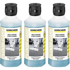3x Kärcher RM 536 Nettoyant sols universel (500ml) (Groupe Dragon, neuf)