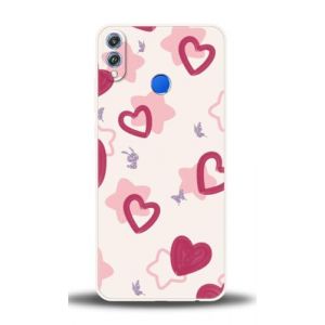 WUACYEAMING Compatible avec Coque Honor 8X/View 10 Lite avec Protection de l'appareil Photo Coque en Silicone Liquide R&eacute;sistant aux Rayures Antid&eacute;rapant Antichoc Fine en TPU-Amour (WUACYEAMING, neuf)