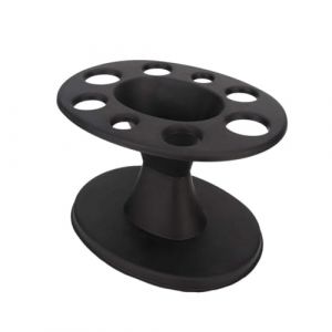 Pqahffowr 1 Porte-Brosse &agrave; Cheveux Rond en Plastique, Pr&eacute;sentoir pour Brosse &agrave; Cheveux et Peigne, Support de Brosse &agrave; Cheveux pour Coiffure, &Eacute;tag&egrave;re D'Accessoires pour Outils de Coiffure. (xuxiachuanyu, neuf)