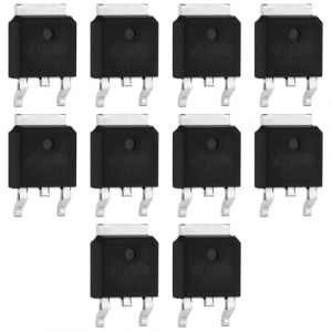 eMagTech Lot de 10 Transistors MOSFET TO-252 NCE4060K 3 Broches 40 V 60 A 65 W pour La Gestion de l'alimentation Du Moteur (eMagTech, neuf)