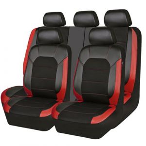 KEAAN 5 Places Universel Housses de siège de Voiture pour Fiat 500L 500X 500S 500e 500 3+1(Type 330/332) 2012-2023 2024 2025 Ensembles de Housses de siège Housses Siège Auto,A (suiyueheng, neuf)