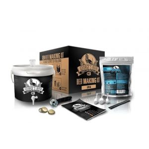 Beer & Wine - George's Kit de Fermentation de la bière 5 l - Bière Artisanale Maison - Kit de Fermentation de Malte - Kit bière- Kit de Production de bière - Idée Cadeau (Kit avec Malt IPA) (BEER&WINE, neuf)