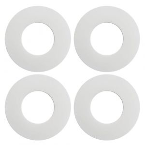 4PCS Joint Chasse d'Eau WC pour Geberit, 62x33x3mm Joints R&eacute;servoir Chasse Deau Joint &Eacute;tanch&eacute;it&eacute; Chasse d'Eau WC Suspendu 816.418.00.1 818.109 240.282.00.1 890.615 (NenJiangJie, neuf)