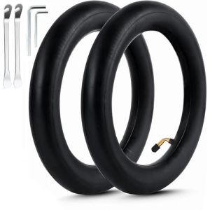 OUXI 2 Chambre a air 10x2.125,Chambre a air 10 Pouces Trottinette Int&eacute;rieur Pneus &agrave; Air Double &Eacute;paisseur Anti-Perforation Chambre &agrave; air Remplacement de Roue Avant/Arri&egrave;re pour Trottinette &Eacute;lectrique (Bcayang, neuf)