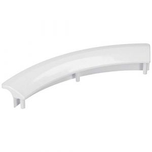 Kenekos - Poignée de porte 238 x 68 mm pour sèche-linge Bosch, Siemens, Constructa 00497522 497522 iQ100 iQ300 iQ500 Poignée de sèche-linge Ouvre-porte Poignée pour sèche-linge Blanc (kenekos, neuf)