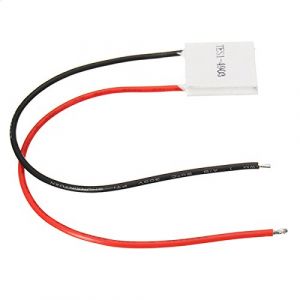 ExcLent Tes1-4903 20X20X3.6Mm 5V 3A Refroidisseur Thermoélectrique Semiconductor Réfrigération Film Radiateur Peltier Plaque Module (RanDal, neuf)