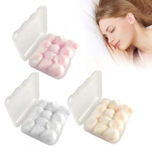 LQUYTA 36 Pièces Boules Quies Cire, Boule Quies, Bouchons d'Oreille pour Dormir Moulables, pour Natation Sommeil Avions Apprentissage (CCtunCanton OÜ, neuf)