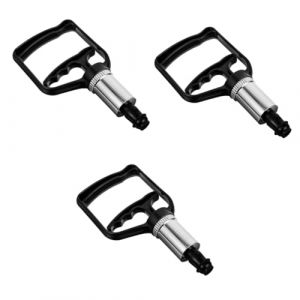 Beavorty 3 Pièces ventouses noires dispositif de ventouses pompe à main ventouse vide air fournitures de thérapie par ventouses chinoises accessoires ventouses pour le corps Plastique Black (T Innovation·HX, neuf)
