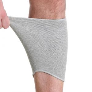 NEOtech Care Molleti&egrave;re prot&egrave;ge-mollet - Ultra l&eacute;g&egrave;re, &eacute;lastique et mat&eacute;riau respirant - Compression m&eacute;dium (Gris, Taille XL, 1 Unit&eacute;) (NEOtech Care (EU), neuf)
