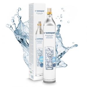 Lot de 1 Cylindre de Recharge de Gaz CO2 pour Machine &agrave; Gaz&eacute;ifier Sodastream, 60l (agdmaster, neuf)