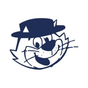 Tattwo.me - Tatouage temporaire pour adultes et enfants, 2 semaines, résistant à l'eau - tête de chat façon cartoon – Encre végétale - certificat cosmétique UE - (5X5 - P0628) (Tattwo me, neuf)