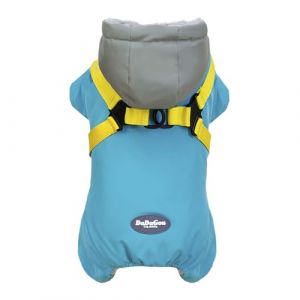 Izefia Manteau pour Chien V&Ecirc;Tements pour Animaux Manteaux Coupe-Vent Temps Froid Veste avec Harnais et Sangle Thoracique V&Ecirc;Tements Chauds d'hiver Manteau &Eacute;Pais en Coton pour Petit Chien et Chat Moyen (Rdc Toy, neuf)