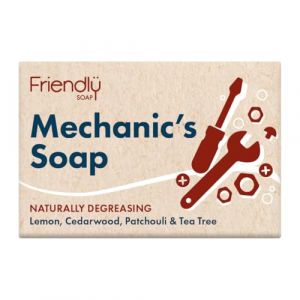 Friendly Soap - Barre de savon m&eacute;canicien, 95 g (Britannia Trading, neuf)