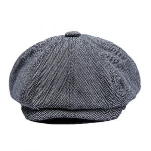 YAMEE Casquette Beret Homme avec Doublure,Chapeau Homme Gavroche Chapeau Femme,Casquette Plate Homme Newsboy Hat Flat Cap Automne Hiver (YAMEE, neuf)