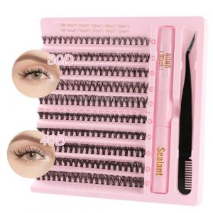 Poiuyoiu Kit de faux cils individuels 30D 40D Pince &agrave; &eacute;piler (Poiuyoiu., neuf)