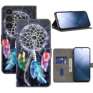BOLELAW &Eacute;tui de protection &agrave; rabat pour Samsung Galaxy A16, en cuir synth&eacute;tique de qualit&eacute; sup&eacute;rieure, avec fonction support, emplacements pour cartes, motif attrape-r&ecirc;ves (BOLELAW, neuf)
