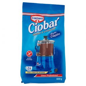 Cameo Ciobar Professional Classico Pr&eacute;paration pour chocolat chaud Boisson au chocolat 24 tasses sans gluten 600 g (Italiaen Gourmet UK Ltd, neuf)
