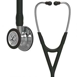 3M Littmann Stéthoscope de diagnostic Cardiology IV, tubulure noire, Édition Miroir, 69 cm, 6177 (icare2004, neuf)