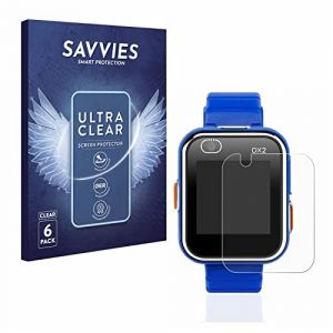 savvies Protection Ecran pour Vtech Kidizoom Smart Watch DX2 6 Pièces - Film Protection Ultra Clair (protectionfilms24 France, neuf)