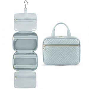 LOVEVOOK Trousse de Toilette Femme Voyage, Grande Capacit&eacute; Trousses de Toilette &agrave; Suspendre Vanity Maquillage, Imperm&eacute;able Trousse-de-Toilette Voyage Accessoires Sac Cosm&eacute;tique Organisateur (TRIPOD EUR, neuf)