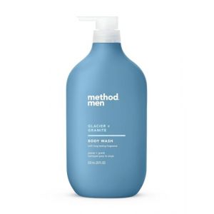 Method Gel douche pour homme, glacier + granit, sans paraben et phtalate, 828,1 ml (lot de 1) (Drogerie USA, neuf)