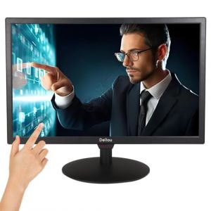 20 pouces &eacute;cran tactile &Eacute;cran d'affichage de surveillance Moniteur de cam&eacute;ra de s&eacute;curit&eacute; CCTV Interface multifonctionnelle BNC, HDMI, AV, VGA, entr&eacute;e USB Moniteur d'ordinateur LCD 1600x900 Full HD (Wonderful OK, neuf)