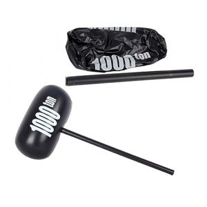 TOYANDONA Marteau Gonflable Créatif pour Garçon Fille Jouet PVC Sécurisé pour Jeux Parent-garçon Fille pour Fêtes Piscines Et Décoration De Noir (Elitabert, neuf)