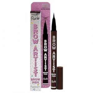 Brow Artist Brow Pen - Neutral Brown by Rude Cosmetics for Women - 0.018 oz Brow Pen (SAGA Cosmetics, neuf)