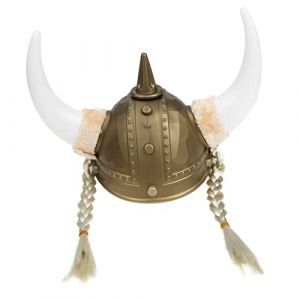 Ipetboom Chapeau De Costume Viking Chapeau Corne De Bœuf Corne De Bœuf Accessoire De Performance De Danse Casque Viking Pour Hommes (Cowan Micro, neuf)