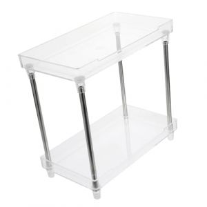 Didiseaon Coffre De Rangement Salle De Bain Organisateur De Parfum Comptoir Organisateur De Maquillage Étagère De Comptoir De Salle De Bain Organisateur Dévier De Commodes Vitrine Bijoux (Merkowski, neuf)