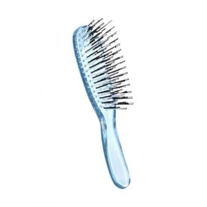 Brosse D&eacute;m&ecirc;lante,Peigne de Massage pour Cuir Chevelu Sec et Humide - Brosse D&eacute;m&ecirc;lante Anti-statique pour Cheveux Boucl&eacute;s,Pour Femmes et Filles aux Cheveux Boucl&eacute;s, Lisses, Ondul&eacute;s, Facile (Rui&rsquo;s Pro Hub, neuf)