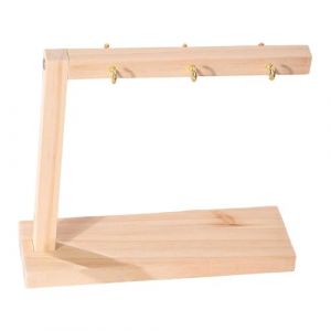 Milageto Pr&eacute;sentoir pour &eacute;chantillons de vernis &agrave; ongles, support de rangement pour b&acirc;tonnets de vernis &agrave; ongles, pr&eacute;sentoir pour faux ongles, pour table de, L 20x6x17.5cm (Milageto-EU, neuf)