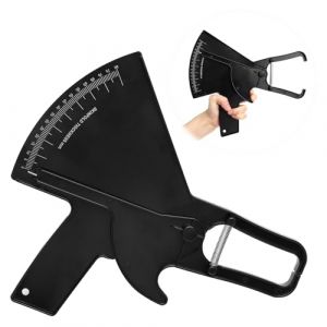Pince Adipeuse Caliper Graisse Corporelle &ndash; Adipom&egrave;tre Manuel Mesure du Pli Cutan&eacute; Pr&eacute;cise 0&ndash;80mm &ndash; Outil Fitness pour Mesurer Graisse Abdominale & Suivi Minceur &agrave; Domicile (zhentailiang, neuf)