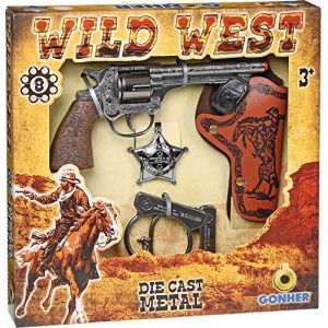 Gonher Ensemble de Pistolets Western 157/0 (5 pcs) (MONDE DE L ENFANT, neuf)