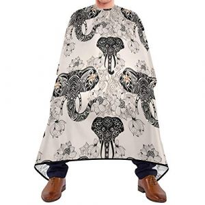 &Eacute;l&eacute;phant Peignoir Coiffure Accessoires Robe De Coiffure Anti-Taches Blouse Coiffeur Pour Barber Instituts De Beaut&eacute; Coiffeurs (ytuqqq, neuf)