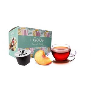 Caff&egrave; Vulcanus &ndash; Boissons instantan&eacute;es en capsules, compatibles avec Nescaf&eacute; Dolce Gusto (50 capsules, Th&eacute; &agrave; la p&ecirc;che) (Caff&egrave; Vulcanus, neuf)
